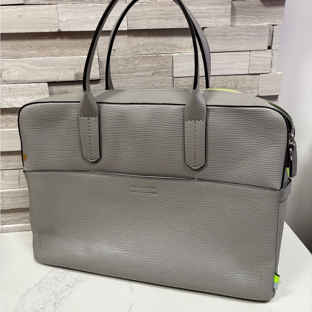 Elegant Gray Men's Bag